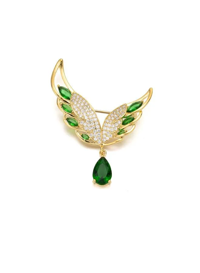 Rovaux Crystal Brooch